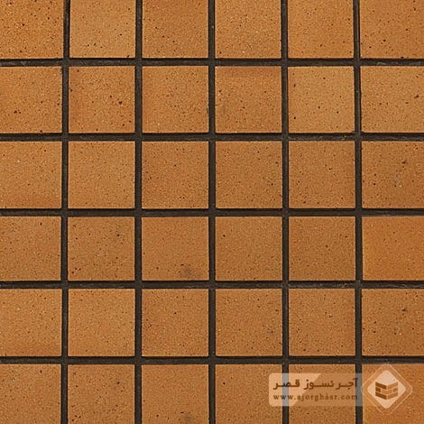 آجر نسوز پلاک ساده شاموتی 100x100x25mm