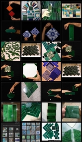 آجر و کاشی طرح 1