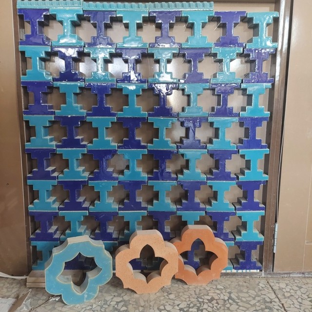 آجر و کاشی طرح 47