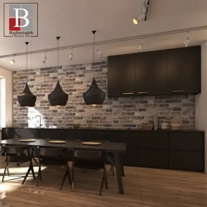 سرامیک 120×40 نقش نما طوسی 2 رستیک