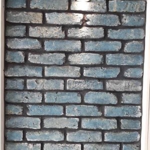 آجر دکوراتیو رنگ آبی درباری2 سانتی ابعاد 23 در 5.5 ارسال به سراسر ایران