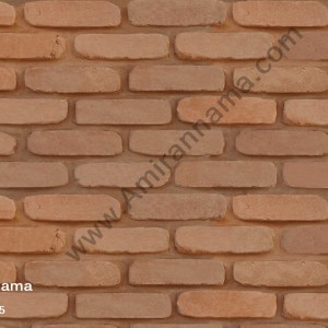 آجر قزاقی گلبهی نما رنگ رستیک