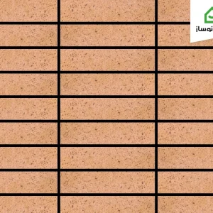 آجر نما نسوز شاموتی روشن کد P4 آذرشین