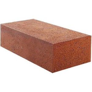 آجر نسوز قرمز انگلیسی با ابعاد (200x100x55mm)