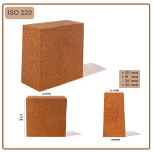 اجر نسوز شاموتی ISO 320 - سمیرم 40 درصد