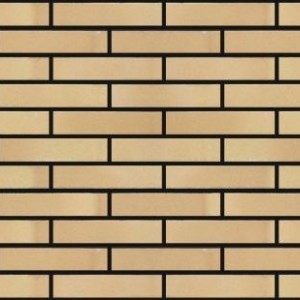 آجر نسوز نما مدرن زرد شاموتی ساده AB64001