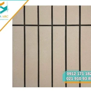 آجر تایل نسوز نما نسکافه ای 10×50