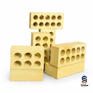 آجر لفتون ۳ طرف نما ده سوراخ
