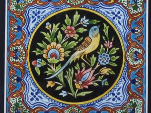 10 مدل کاشی گل و مرغ ساده و جدید {2024-1403}
