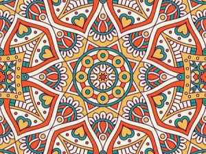 طرحها و مدل های کاشی سنتی چاپی