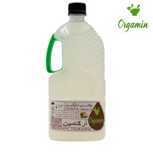 روغن نارگیل پرس سرد یک لیتری