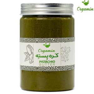 بافت کرمی و رنگ سبز طبیعی کره پسته خالص