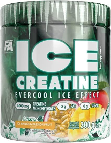 FA ICE CREATINE 300G ICY MANGO PASSION FRUIT    آیس کراتین فیتنس آتوریتی FA