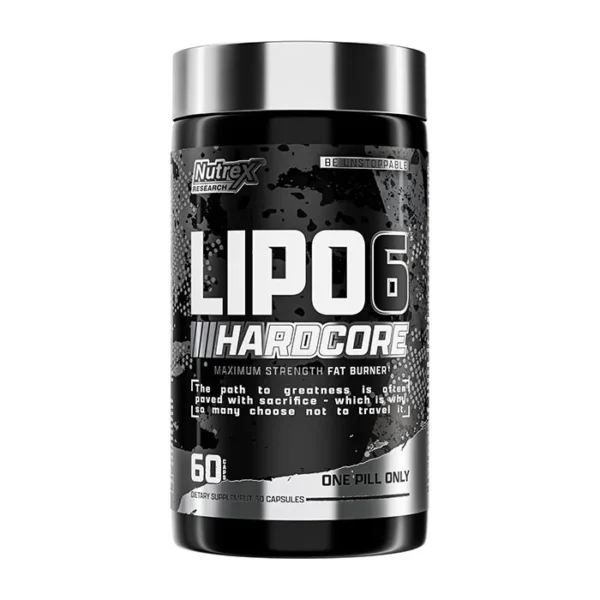 لیپو سیکس هاردکور ناترکس  Nutrex LIPO6 HARDCORE
