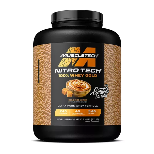 MuscleTech Nitro Tech 100% Whey Gold Limited Edition - پروتئین وی نیترو تک  ماسل تک