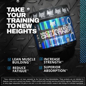 BPI MICRONIZED CREATINE 600G - کراتین میکرونایزد بی پی آی اسپورت
