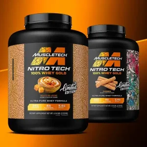 MuscleTech Nitro Tech 100% Whey Gold Limited Edition - پروتئین وی نیترو تک  ماسل تک