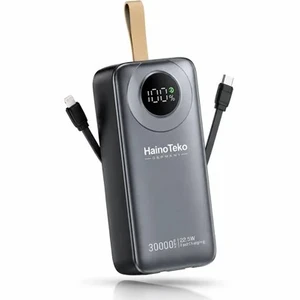 پاوربانک فست شارژ ۳۰۰۰۰ میلی‌آمپر ساعت هاینو تکو مدل HAINO TEKO P31 با توان ۲۲.۵ وات