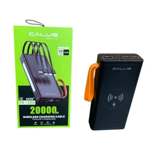پاوربانک ۲۰۰۰۰ میلی‌آمپر ساعت کالوس مدل CALUS PW-200