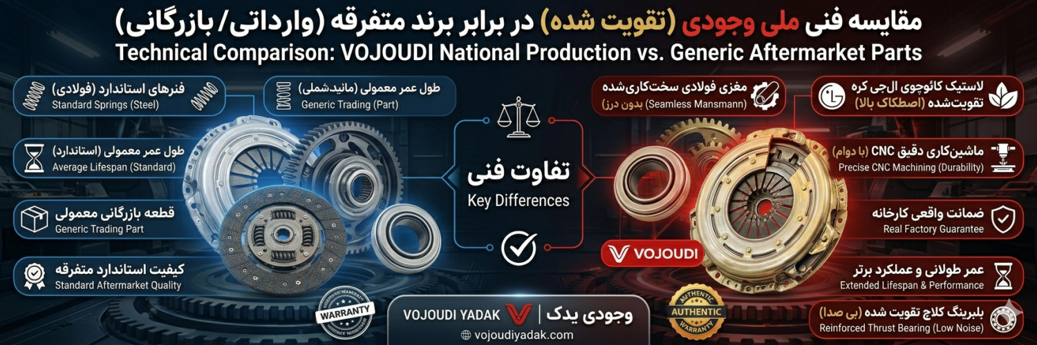 مقایسه و راهنمای خرید دیسک و صفحه؛ برندهای جهانی یا کیفیت تضمین‌شده وجودی؟