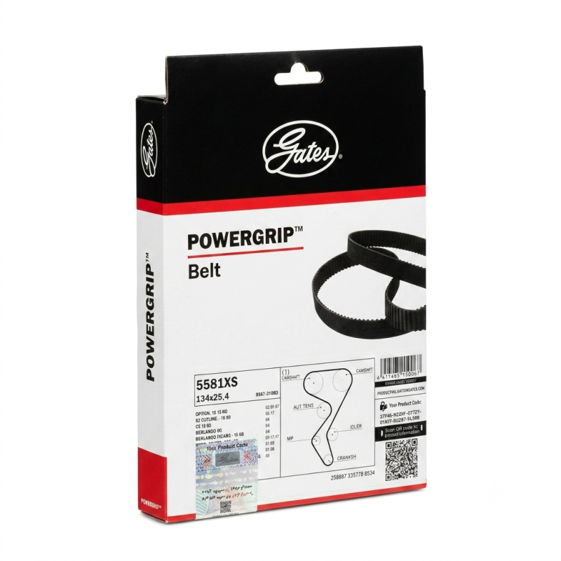 تسمه تایم رانا تارا پارس TU5 پاورگریپ POWERGRIP