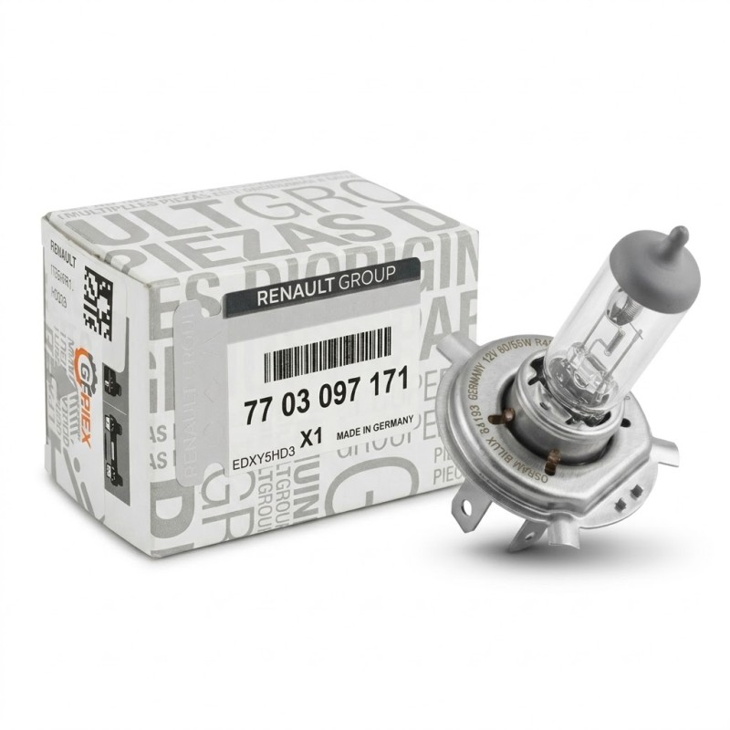 لامپ چراغ جلو H4 رنو اورجینال OSRAM