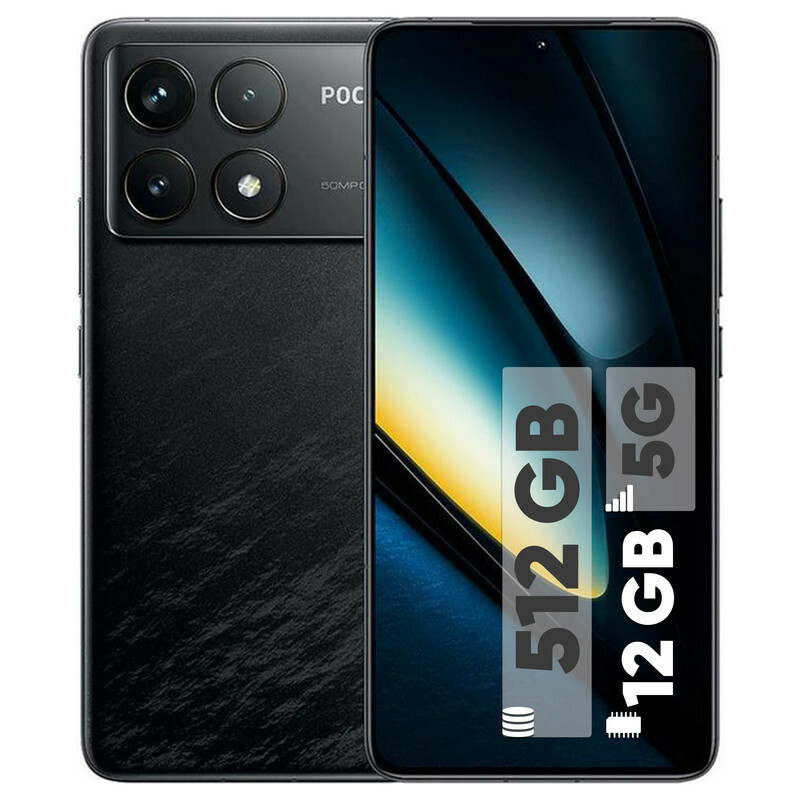 گوشی موبایل شیائومی مدل Poco F6 Pro دو سیم کارت ظرفیت 512 گیگابایت و رم 12 گیگابایت