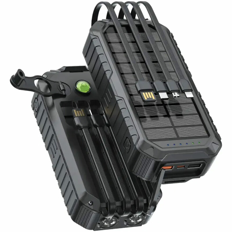 پاوربانک خورشیدی گرین لاین مدل GL-PX15 ظرفیت 20000 میلی آمپر 22.5 وات