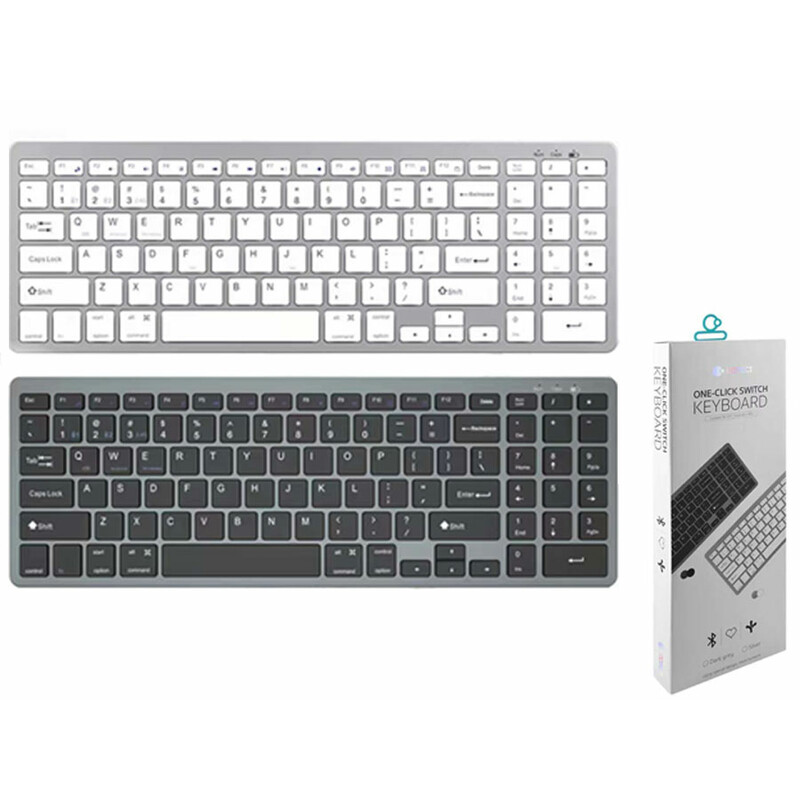 کیبورد بی سیم سه حالته کوتتسی Coteetci Three-mode wireless keyboard 84007