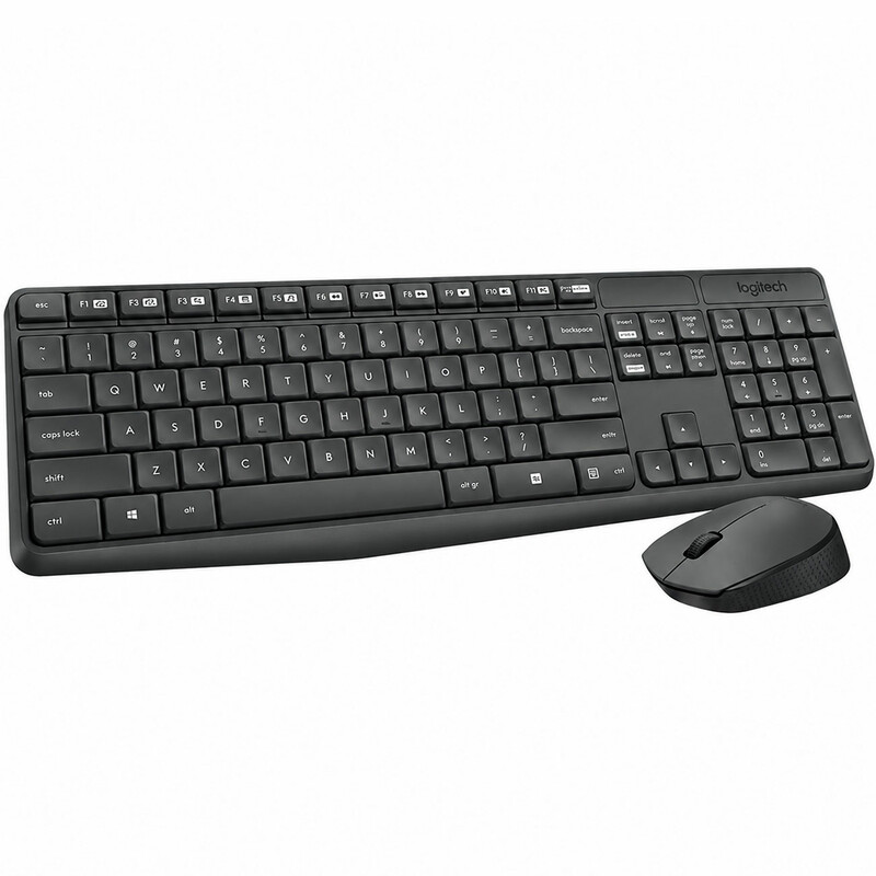 کیبورد و ماوس بی سیم لاجیتک مدل MK235 با اتصال 2.4 گیگاهرتز