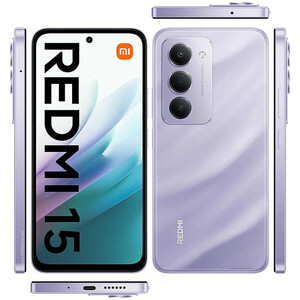 گوشی موبایل شیائومی مدل Redmi 15 4G دو سیم کارت ظرفیت 256 گیگابایت و رم 8 گیگابایت