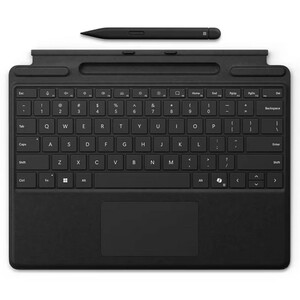 تبلت 13 اینچی مایکروسافت مدل Surface Pro 10-Core Ultra 7 165U ظرفیت 1 ترابایت و رم 64 گیگابایت به همراه کیبورد Surface Pro Copilot و قلم Slim Pen 2