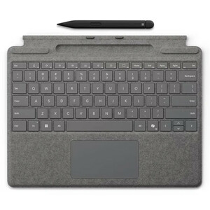 تبلت 13 اینچی مایکروسافت مدل Surface Pro 10-Core Ultra 7 165U ظرفیت 1 ترابایت و رم 64 گیگابایت به همراه کیبورد Surface Pro Copilot و قلم Slim Pen 2