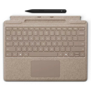 تبلت 13 اینچی مایکروسافت مدل Surface Pro 10-Core Ultra 7 165U ظرفیت 1 ترابایت و رم 64 گیگابایت به همراه کیبورد Surface Pro Copilot و قلم Slim Pen 2