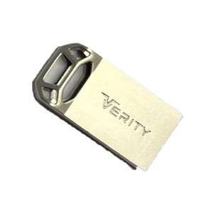 فلش مموری وریتی مدل V-819 ظرفیت 64 گیگابایت با بدنه فلزی، رابط USB 2.0 Type-A، سرعت انتقال 30 مگابایت بر ثانیه و سازگار با گوشی، کامپیوتر، لپ‌تاپ، تلویزیون و تبلت