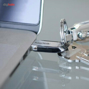 فلش مموری سن دیسک مدل CZ73 ظرفیت 32 گیگابایت با بدنه فلزی، رابط USB 3.0 و سرعت انتقال 150 مگابایت بر ثانیه، سازگار با ویندوز و مک و مناسب موبایل، تبلت، لپ‌تاپ و تلویزیون