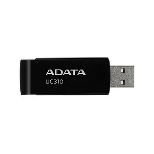 فلش مموری ای دیتا مدل UC310 ظرفیت 128 گیگابایت، سرعت خواندن تا 100 مگابایت بر ثانیه، سازگار با ویندوز، مک و لینوکس، طراحی ساده و وزن 9 گرم