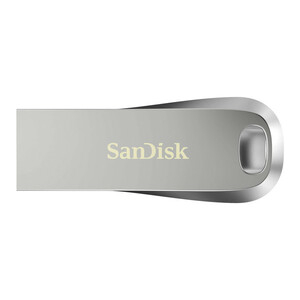 فلش مموری سن دیسک Ultra Luxe ظرفیت 64 گیگابایت با رابط USB 3.1 سرعت خواندن تا 150 مگابایت بر ثانیه، بدنه فلزی مقاوم، پشتیبانی از نرم‌افزار رمزگذاری اطلاعات