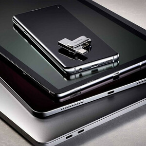 فلش مموری سن دیسک مدل Ultra Dual Drive Luxe ظرفیت 128 گیگابایت با رابط USB 3.2