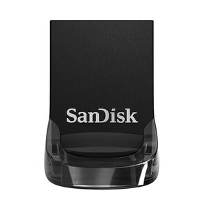 فلش مموری سن دیسک مدل ULTRA FIT USB 3.1 ظرفیت 64 گیگابایت با سرعت خواندن 130 مگابایت بر ثانیه، طراحی فوق کوچک، نرم‌افزار امنیتی SanDisk SecureAccess و بازیابی فایل RESCUEPRO Deluxe، مناسب ضبط خودرو و تلویزیون