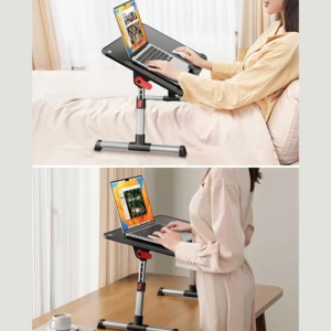 میز و پایه نگهدارنده لپ‌تاپ تا 17 اینچ سایجی A6LQ تاشو و قابل حمل
