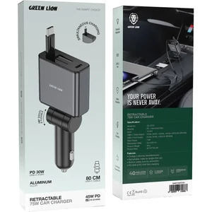 قیمت شارژر فندکی فست شارژ گرین لاین