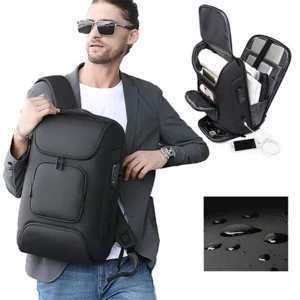 کوله پشتی لپ تاپ 15.6 اینچ بنج BANGE اصل مدل BG-7216plus با قفل و پورت USB