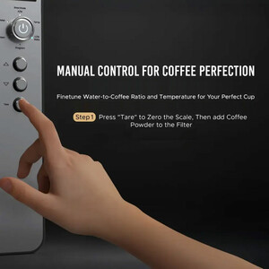 قهوه ساز دمی اتوماتیک لپرسو LePresso مدل LPCFFM0022 با سیستم ریزش چرخشی (وضعیت b، توان، ظرفیت مخزن و پارچ شیشه ای)