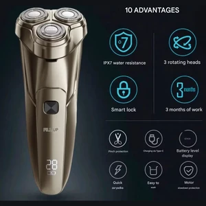 ماشین ریش تراش شارژی ضدآب انچن شیائومی Xiaomi ENCHEN STEEL 3S