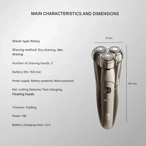 ماشین ریش تراش شارژی ضدآب انچن شیائومی Xiaomi ENCHEN STEEL 3S