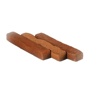 آجر (پلاک) رستیک کرکره ای شاموتی رندوم 3*4*25