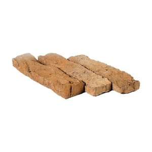 آجر (پلاک) رستیک صخره ای شاموتی (تک کد) رندوم 2/5*21*5