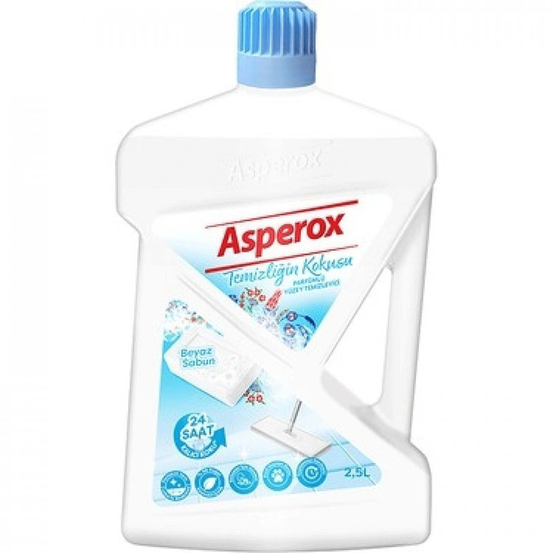 پاک کننده سطوح و کف آسپروکس Asperox با عصاره صابون سفید حجم 2500 میلی لیتر