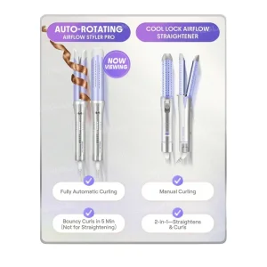 فر کننده و حالت دهنده مو شیگلم مدل Airflow Styler Pro 32mm